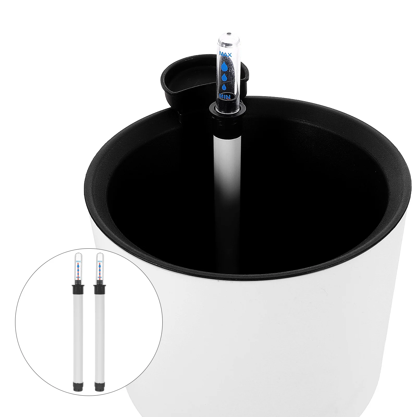 

2pcs Water Shortage Floating Reminder Water Display Meter For Plant Moisture Indicator Flowerpot Hygrometer Level Gauge