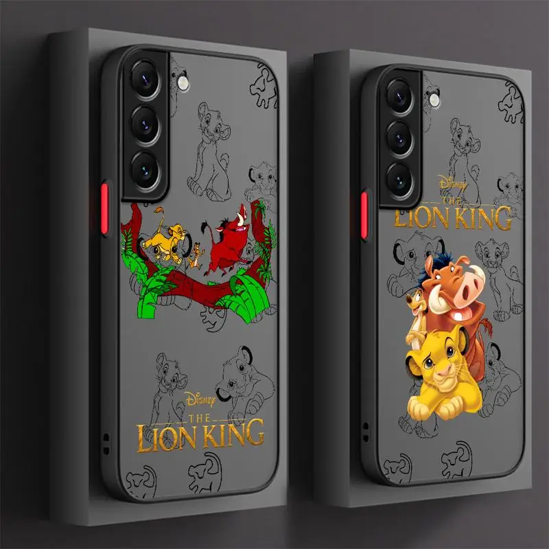 Чехол Disney Lion King Wild Boar для Samsung Galaxy S24 S23 S22 Ultra S20 S21 FE S10 Plus Note 20 10 Lite 9 Funda Phone Cover