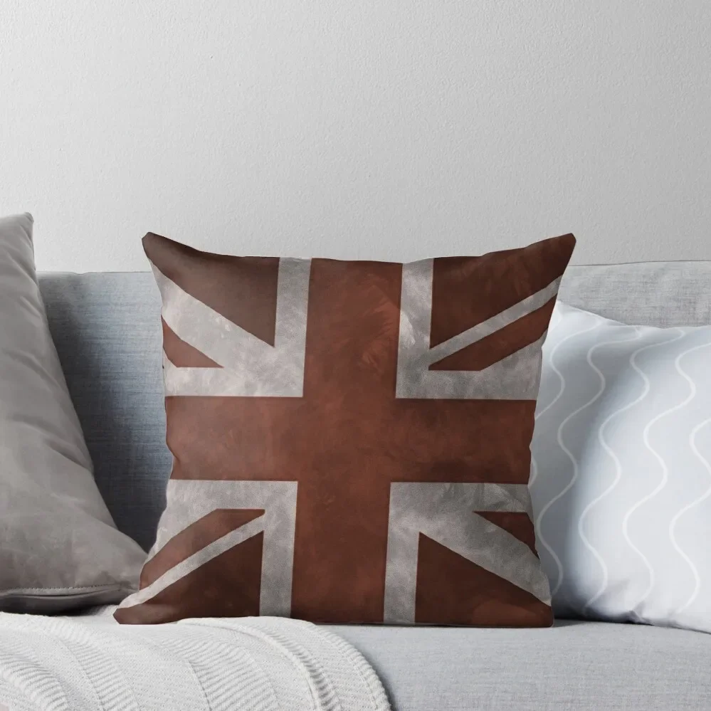 

Red Distressed Union Jack Throw Pillow christmas pillow case Cushion Child pillow