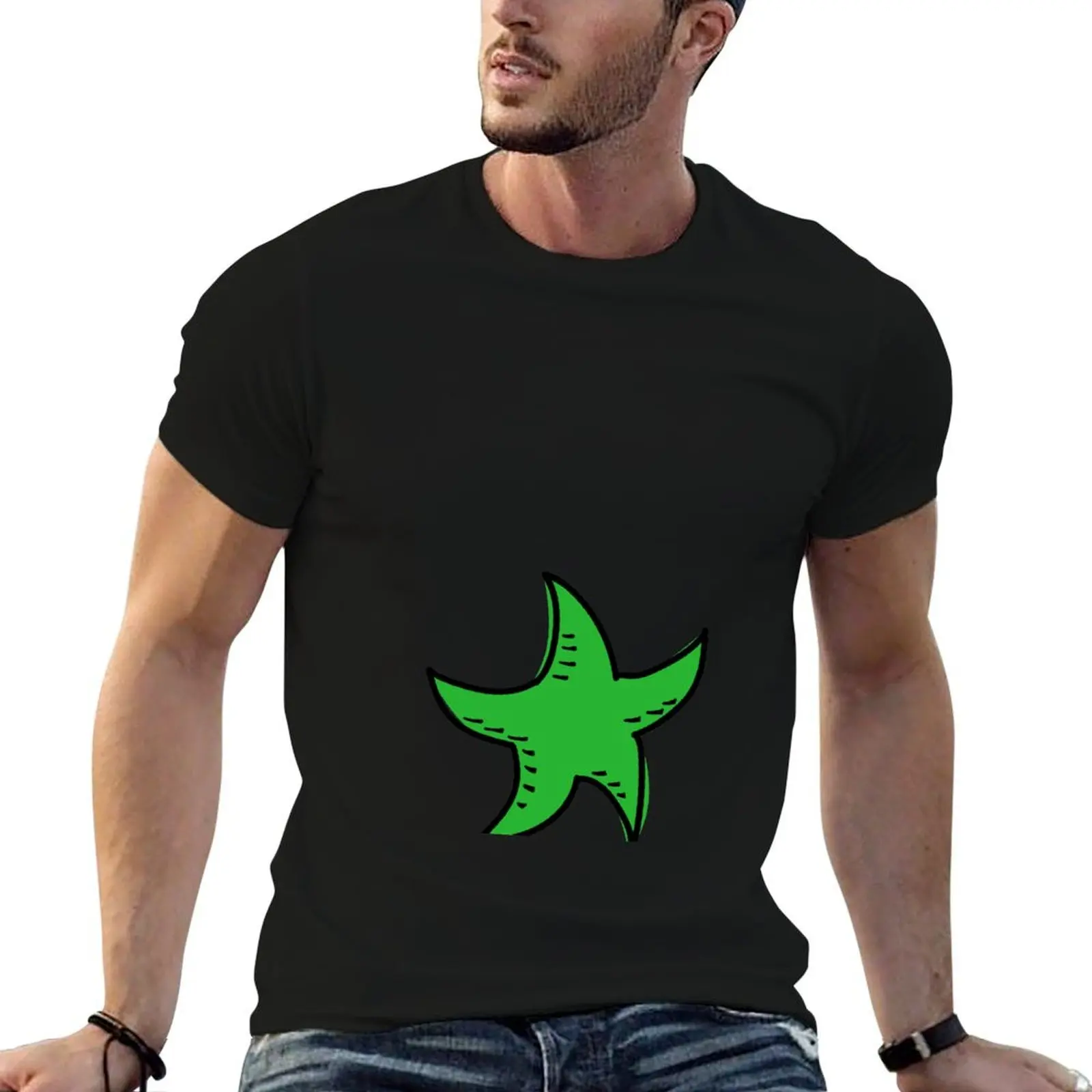 Camiseta Dr Seuss-Star Belly-Sneetches, camisetas de anime, camisetas de algodón de gran tamaño para hombre, camiseta 100% de algodón para hombre, camiseta 100% de algodón