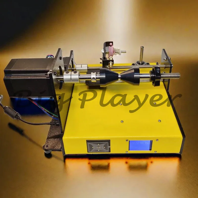 Tube Amplifier Transformer Winding Machine - Automatic Wiring Tool with English Russian Display Panel