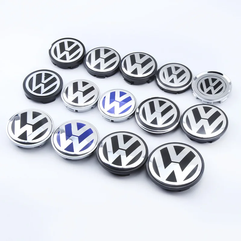 4pcs Car Wheel hubcaps 56/65/70/76mm Wheel Center Hub Cap For Volkswagen VW Polo Tiguan Touran Bora Golf Beetle Passat Jetta