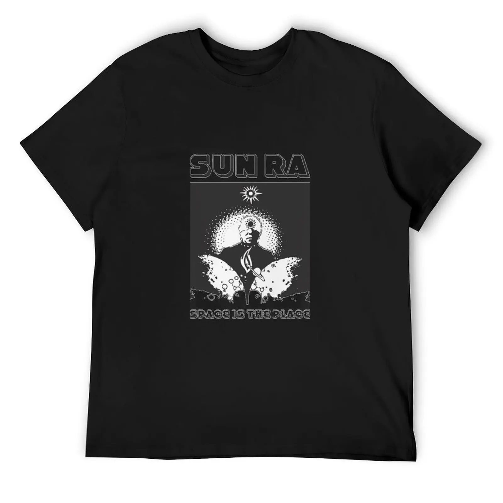 Sun RA Space is the Place jazz T-Shirt Short sleeve tee Aesthetic clothing plus sizes quick-drying mens clothing