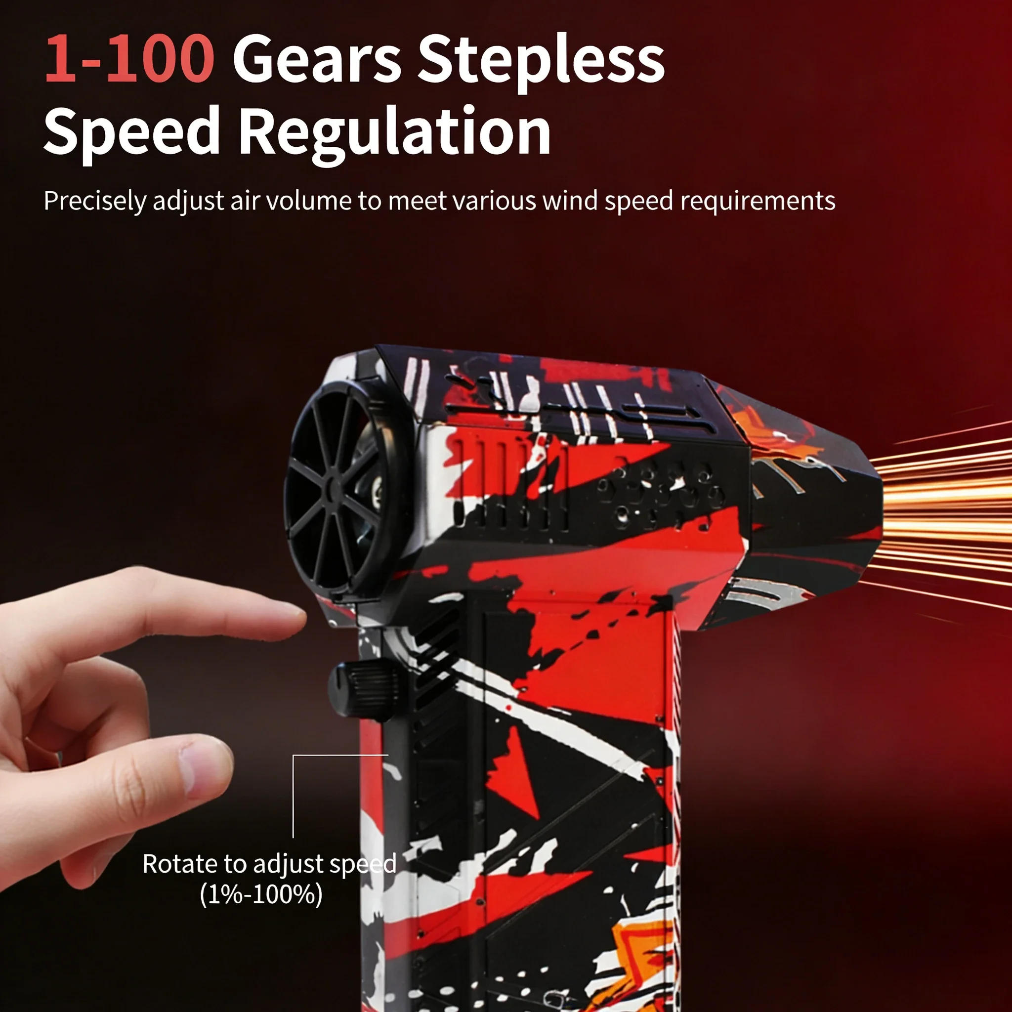 

Мощный пылесборник L6, 200000 об/мин, скорость ветра 53 м/с, перезаряжаемый, мощный вентилятор, бесщеточный ветровой вентилятор, пылесос.