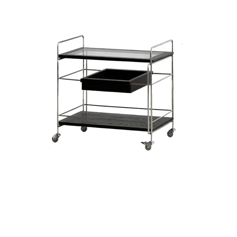 

Light luxury side table removable coffee table trolley sofa side cabinet creative small table