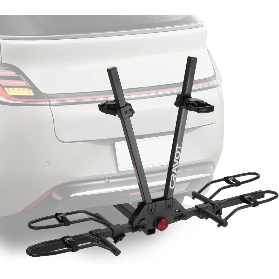 

MagRack F2 Bike Rack 200 lbs Electric Bike No Installation Bike Carrier for 2 Bikes Foldable Bike Racks for Tow Hitch 2'' Recei