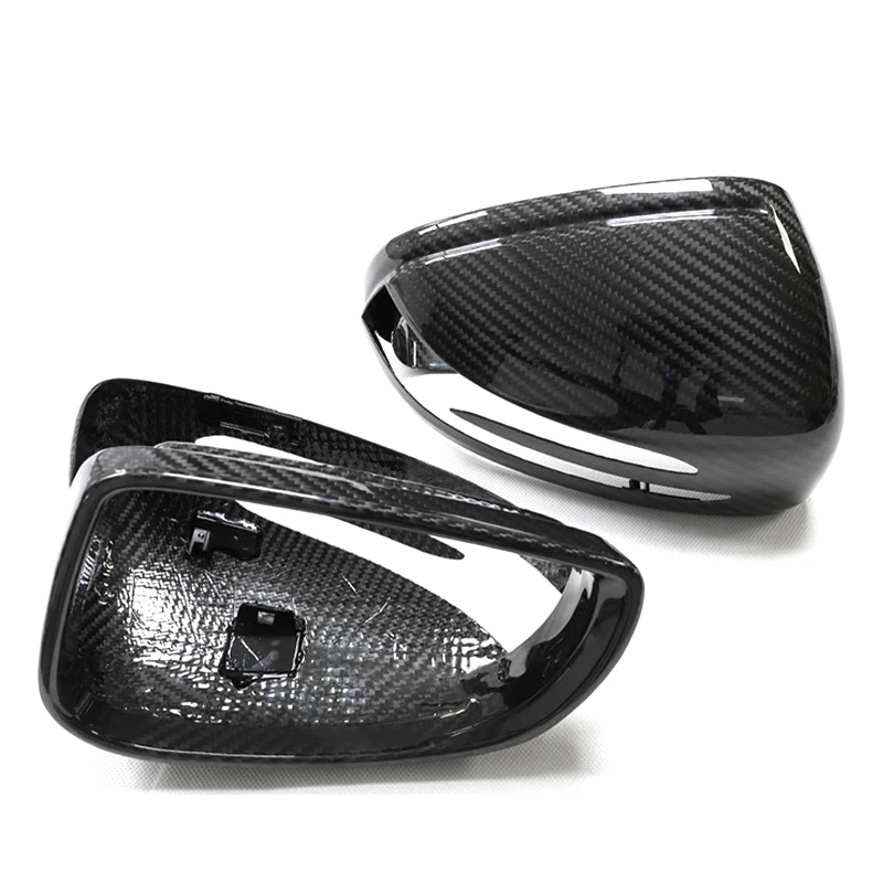 for Mercedes-Benz SLK SLC SL AMG GTS GTR GTC R172 dry carbon fiber rearview mirror cover