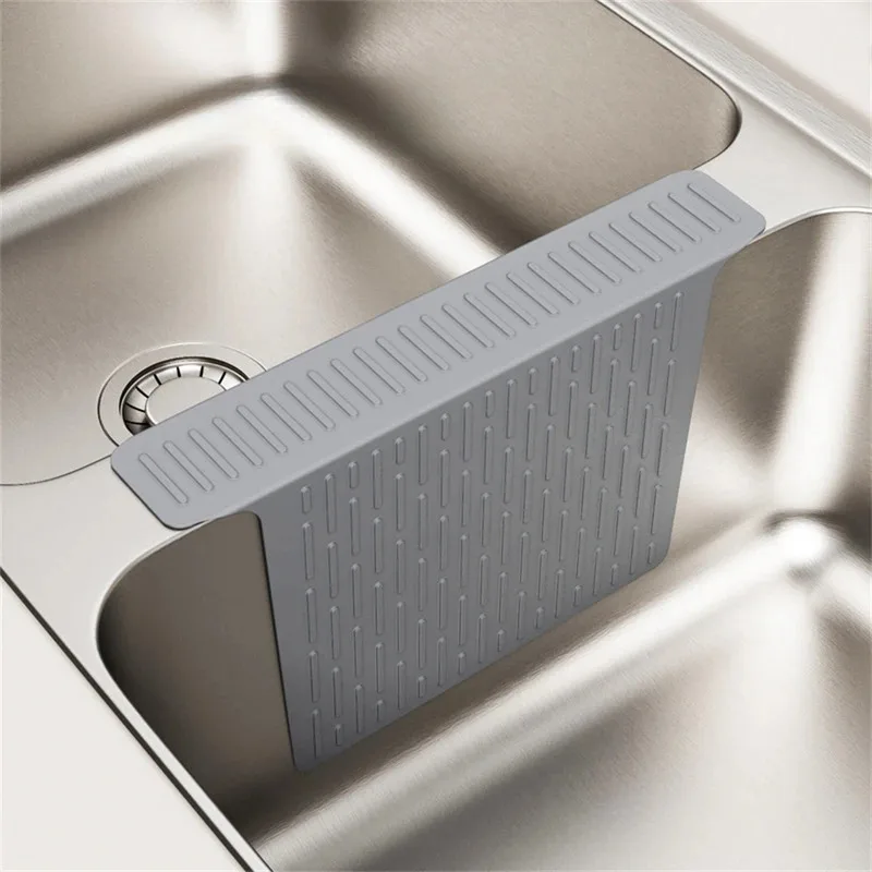 

1 шт., силиконовый сливной коврик, сушильный коврик, кастрюли, коврик для слива посуды для кухонной посуды, нескользящие коврики, противоожоговая подставка, кухонная утварь