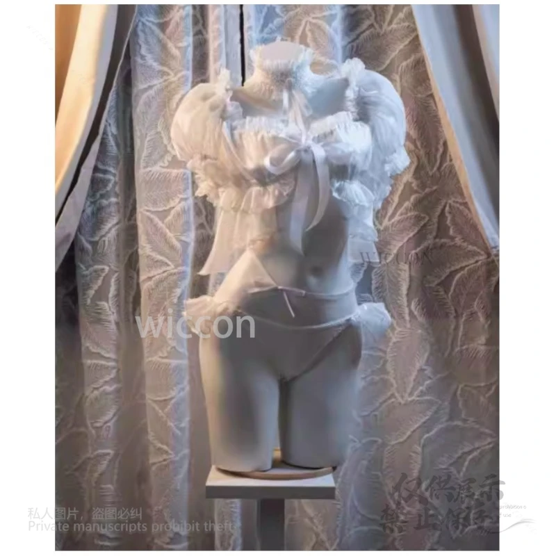 Аниме-игра NIKKE: Богиня Победы, белый костюм Доро для косплея, сексуальные купальники, платье, парик, необычный костюм для женщин, 2XL, вечеринка на Хэллоуин