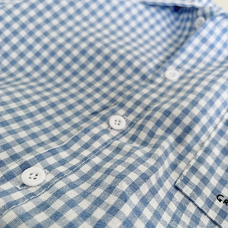 قميص الطفل ملابس الطفل قمصان الربيع طفل رضيع الصبي طويلة الأكمام تيز القمم 1 2 3 4 سنوات الاطفال القطن رقيقة قميص #6