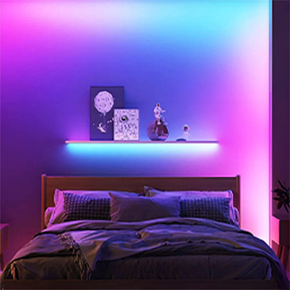 LED multi-color Light Strip 1-30m APP Infrared Remote Control RGB Lights Suitable for Indoor Party
