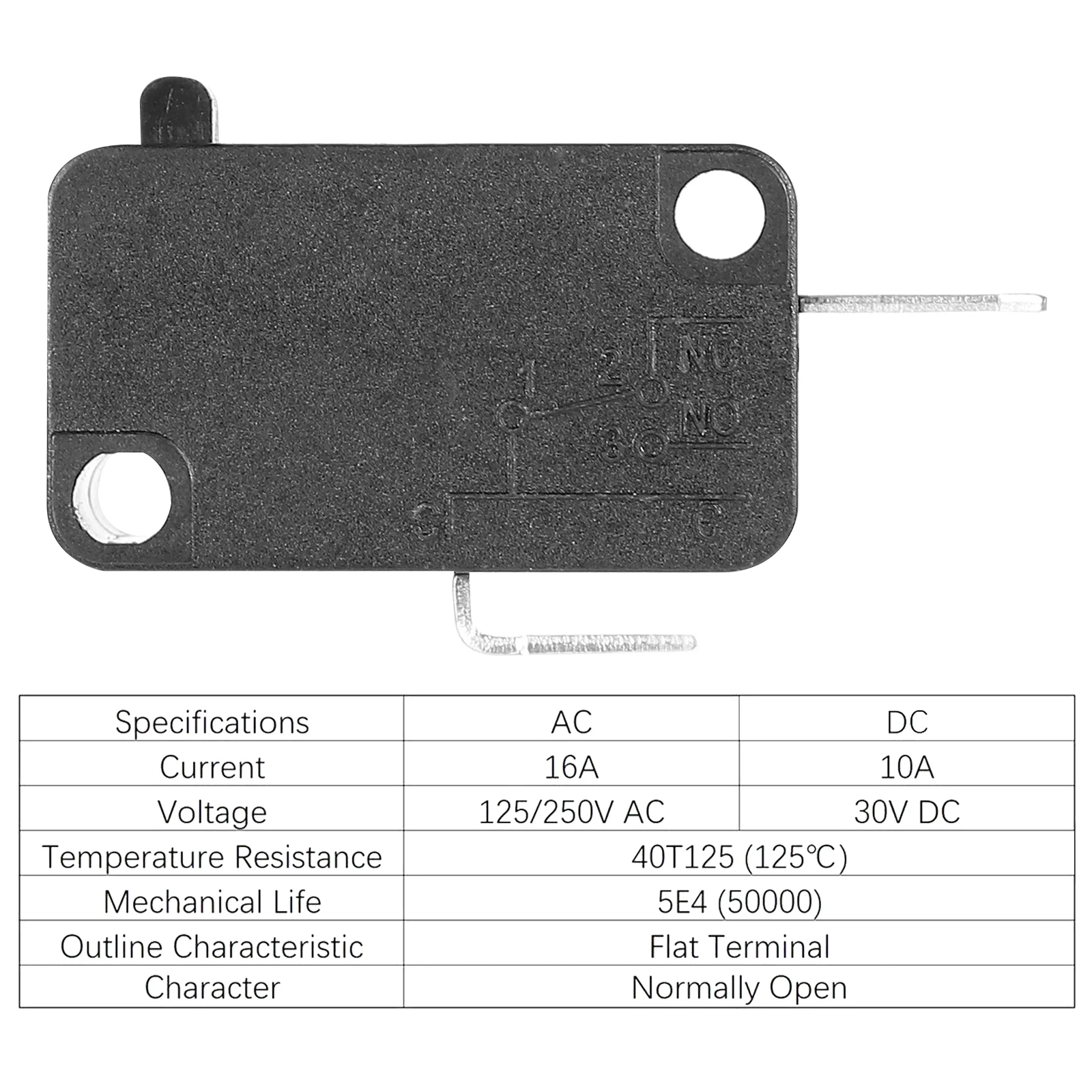 16A Replacement For Microwave Washing Machine Rice Cooker KW1-103 Large Micro