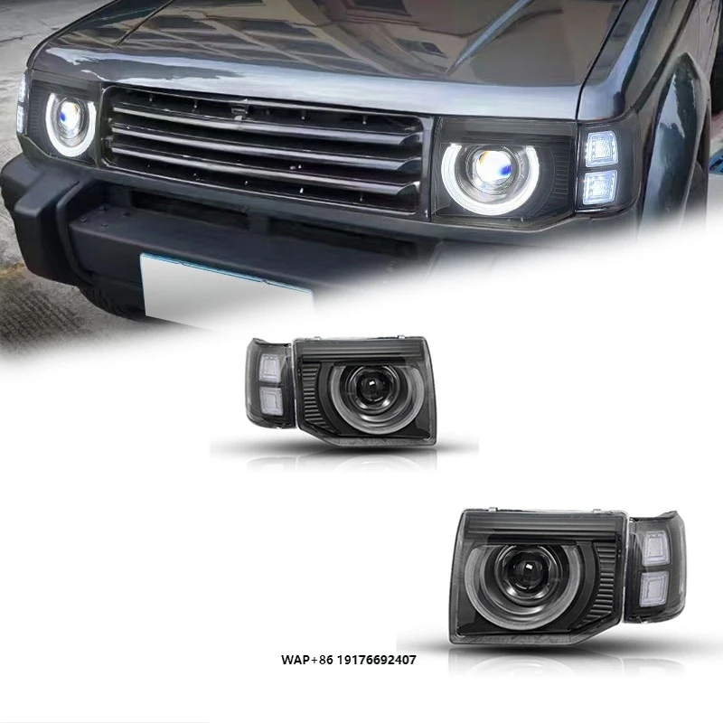 

FT Car Lights ForMitsubishi Pajero V32 Headlights 1992-2001 LED Projetor Headlamp Daytime Running Light Automotive Accessories