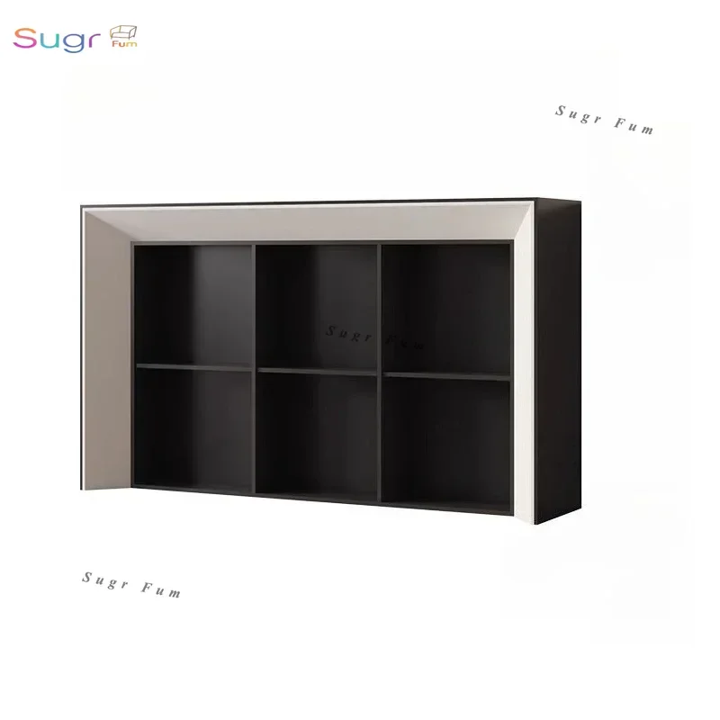 

Black and white solid wood French cream wind fireplace bookshelf medieval dining side cabinet living room decoration entrance fl