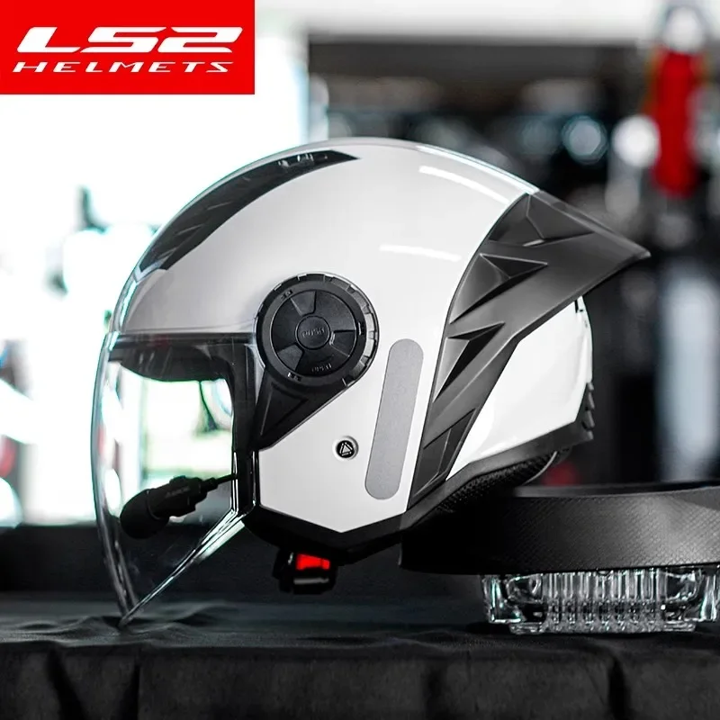 Bluetooth LS2 AIRFLOW II OF616 Мотоциклетный шлем ECE 2206 Capacete LS2 Электрический скутер для взрослых Cascos Летний дышащий
