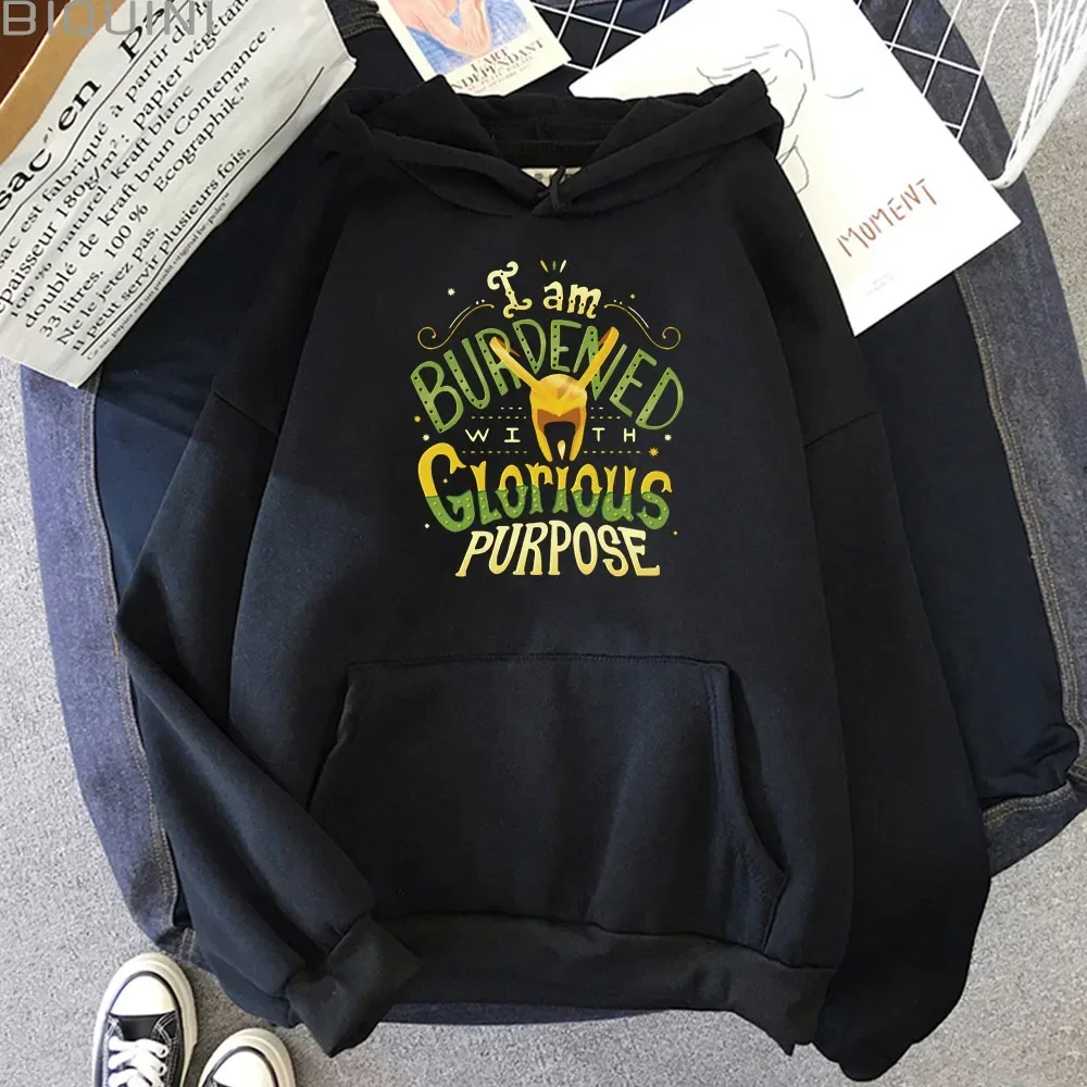 TVA Loki Bedruckte Kapuzenpullover für Männer und Frauen, modische Harajuku-Übergrößen-Sweatshirts, Hoodie-Trainingsanzüge, Unisex-Kleidung, Mantel – Detail 1