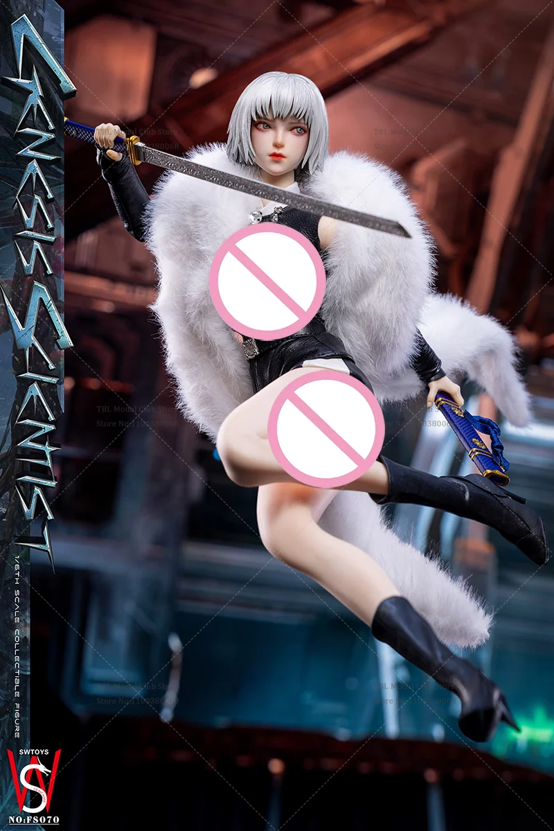 1/6 Scale Chinese Sci-Fi Animation Authority Human Female Leaders 12-inch Full Set Action Figure Soldier In Store SWtoys FS070