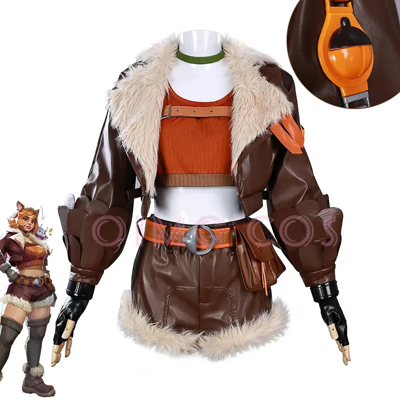 CyDoreen Allene فتاة السنجاب الخضراء تأثيري حلي الكبار كرنفال موحدة هالوين ملابس تنكرية للحفلات أنيمي حفلة تنكرية النساء Gam #2