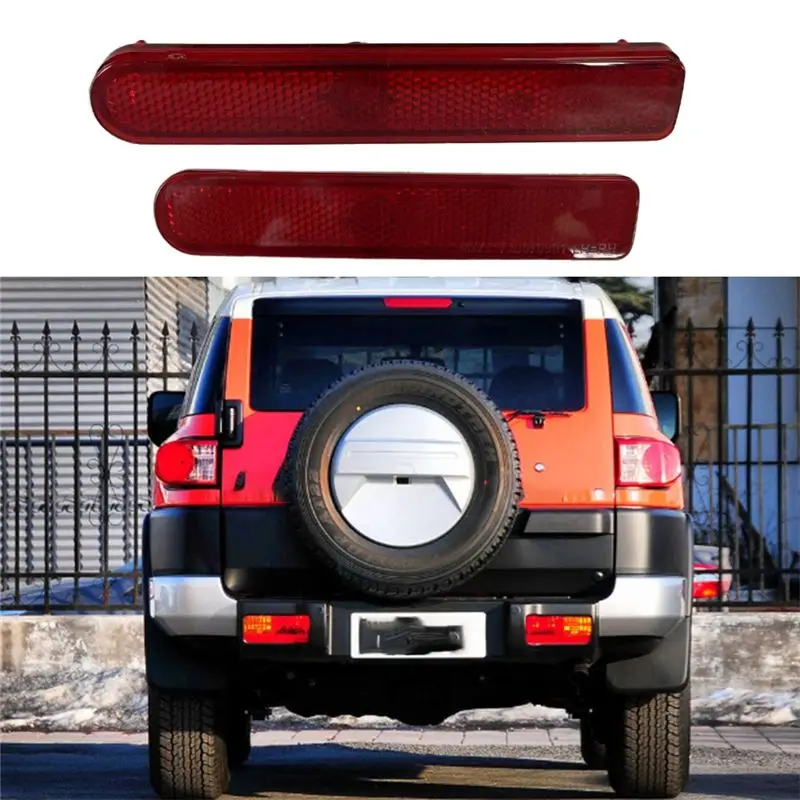 Steady Car Reflector For Toyota FJ CRUISER 2007-2014 Rear Bumper Rear Fog Light 175323001 8191035060
