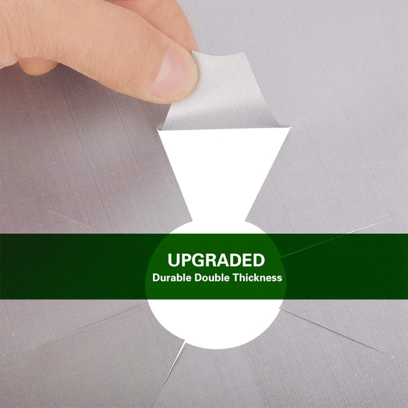 スクエアストーブバーナーライナーカバー、シルバーストーブトップカバー、3倍厚、取り付けが簡単、0.2mm、8パック