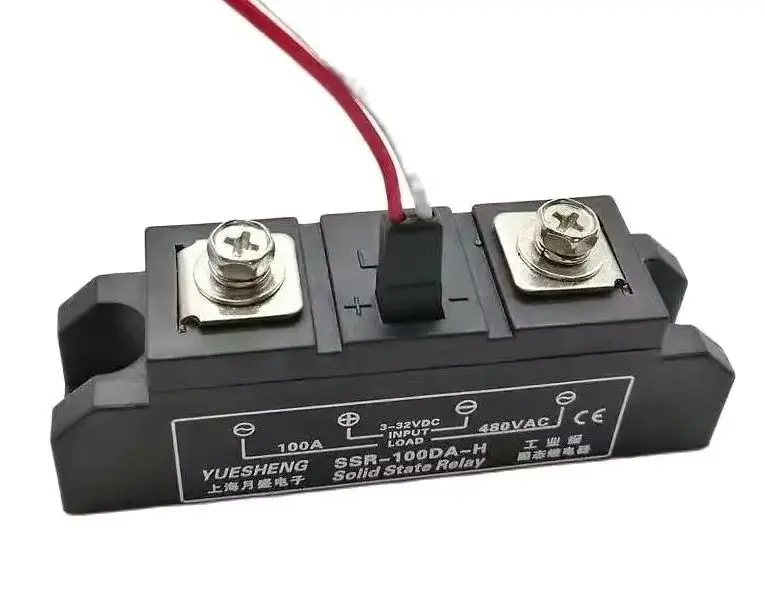 SSR-60DA-H 60A/SSR-80DA-H 80A/SSR-100DA-H 100A/SSR-120DA-H 120A/SSR-150DA-H 150A non-contact DC control AC solid state relay