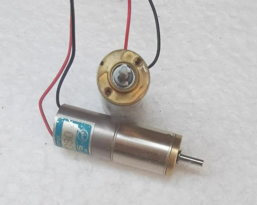 76rpm DC6V-12V Micro hollow cup metal planetary gearbox motor