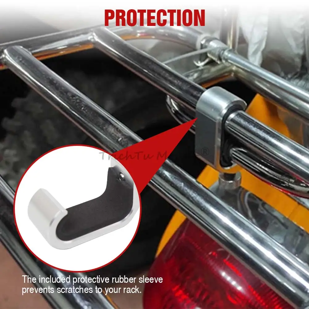 Motorcycle Luggage Rack Basket Bag Frame Hook Crotchet Grip For Vespa GTS LX LXV Sprint Primavera 50 Moto Accessory view 4