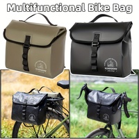 Multifunctional Bike Bag 5L-10LPortable Bicycle Handlebar Bag Waterproof PVC Rear Rack Pannier Bag for Electric Bike Scooter