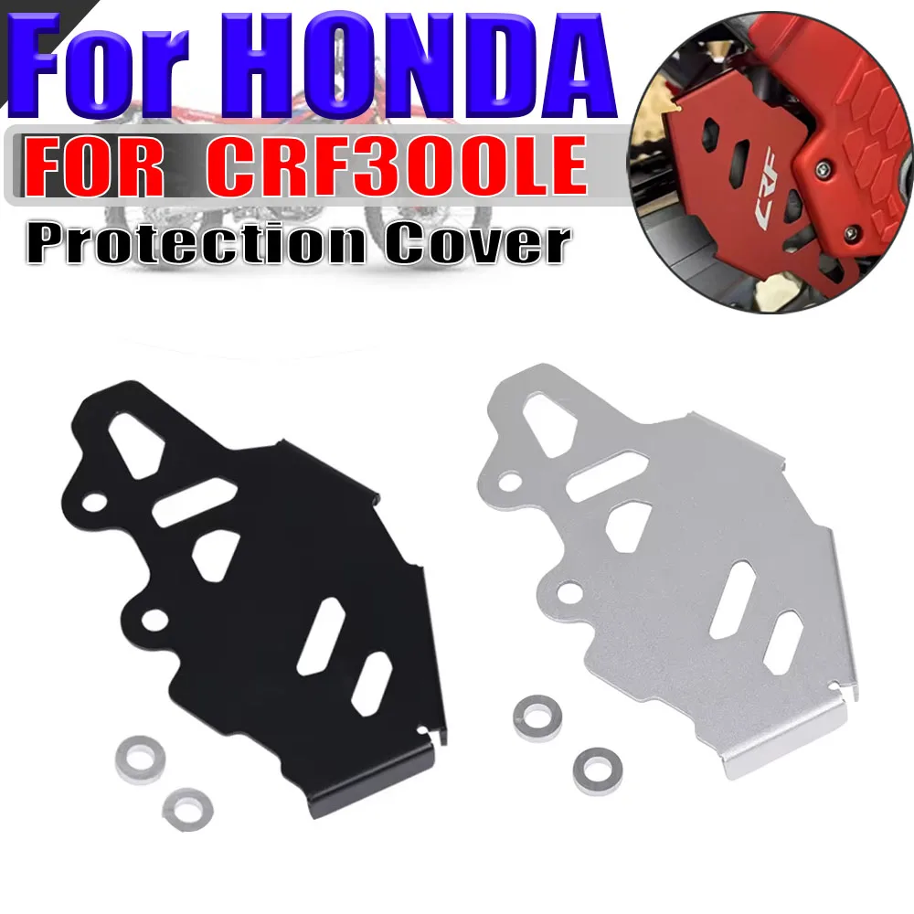 Para HONDA CRF300L CRF300 Rally CRF 300L CRF 300 L Acessórios para Motocicleta Protetor de Cilindro Mestre do Freio Traseiro Capa de Proteção para Calcanhar