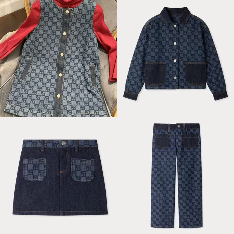 Pre-sale(ship September) 2026 New Bp Kids Sets Boys Pants Girls Party Dress Children Clothes Baby Boys Jackets