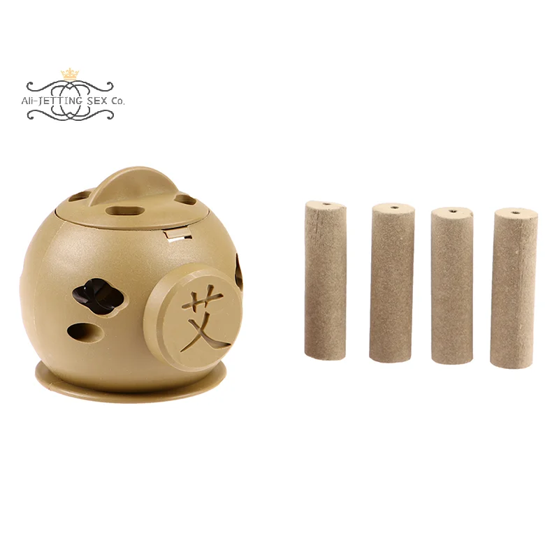 Cupping Massage Moxibustion Box Moxa Sticks Burner Acupuncture Point Therapy Women Gynaecopathia Heating Therapy Pain Relief