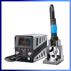 Aixun H314 Intelligent Hot Air Gun Soldering Station 1400W Digital High Power BGA Rework Heating Station With Nozzle