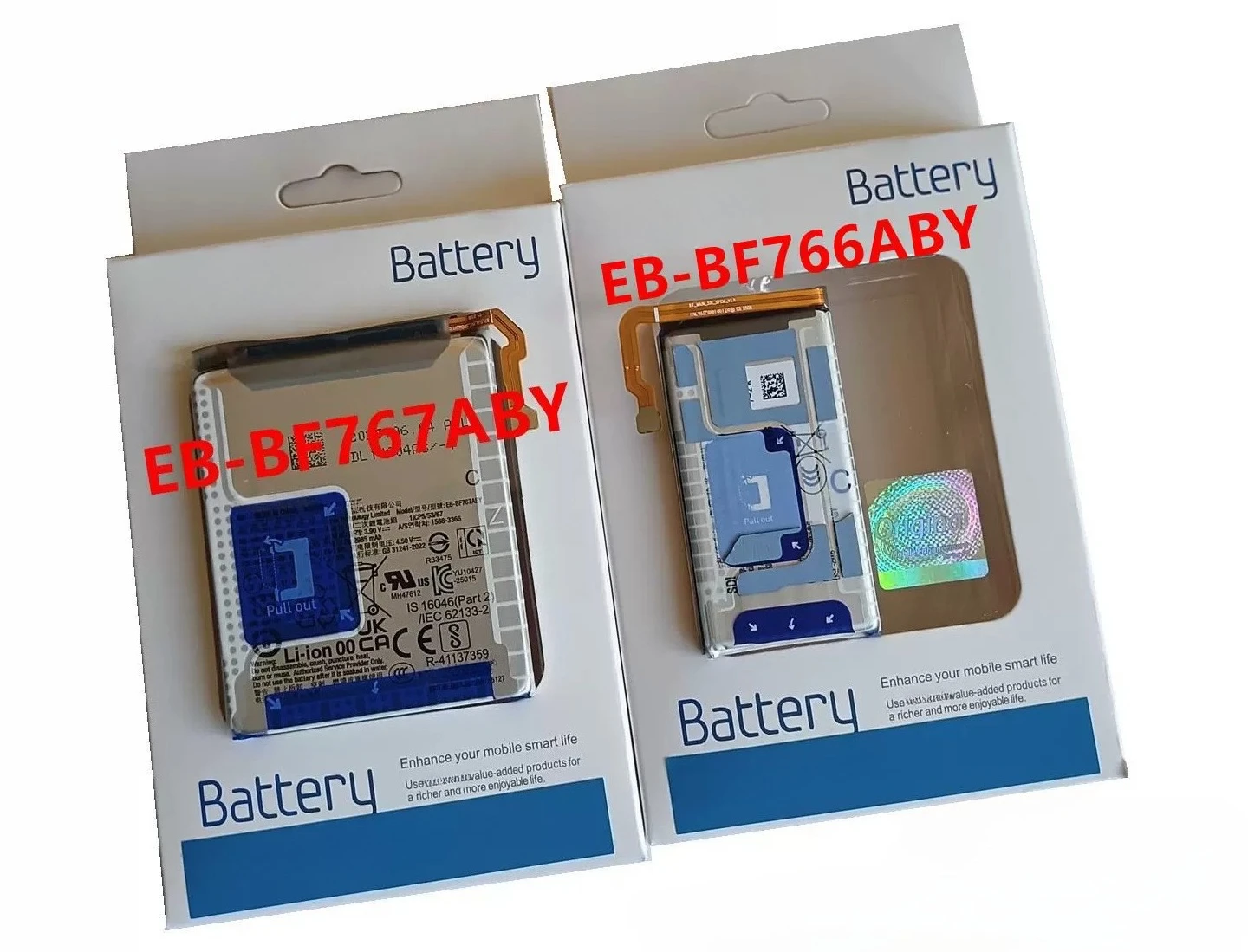 ，。for Samsung Galaxy Z Flip7 Battery Original SM-F7660 Folding EB-BF767ABY Large Capacity，。
