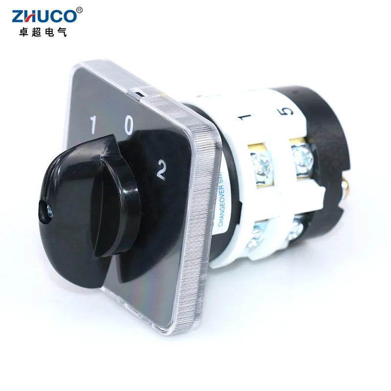 ZHUCO SZL9-20/2 2 Pole 8 Screw ONOFFON 20A 3 Position Electric Silver Contact Universal Changeover Cam Welder/Ultrasonic Switch