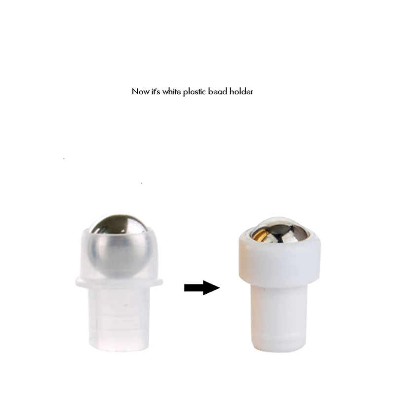 10Ml Kính Con Lăn Chai Lăn Trên Bình Rõ Ràng Với Nhôm Nắp Đậy, Lọ Tinh Dầu Mẫu Chai, di Động & Thiết Thực