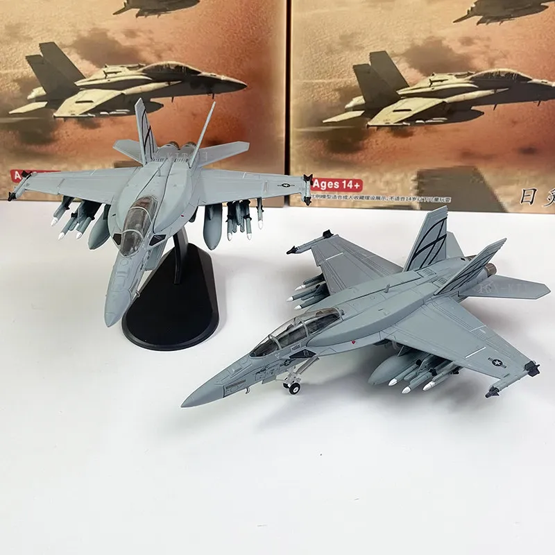 1/100 United States F/a-18 Carrier-based Aircraft F18 Bumblebee Fighter Alloy Aircraft Model