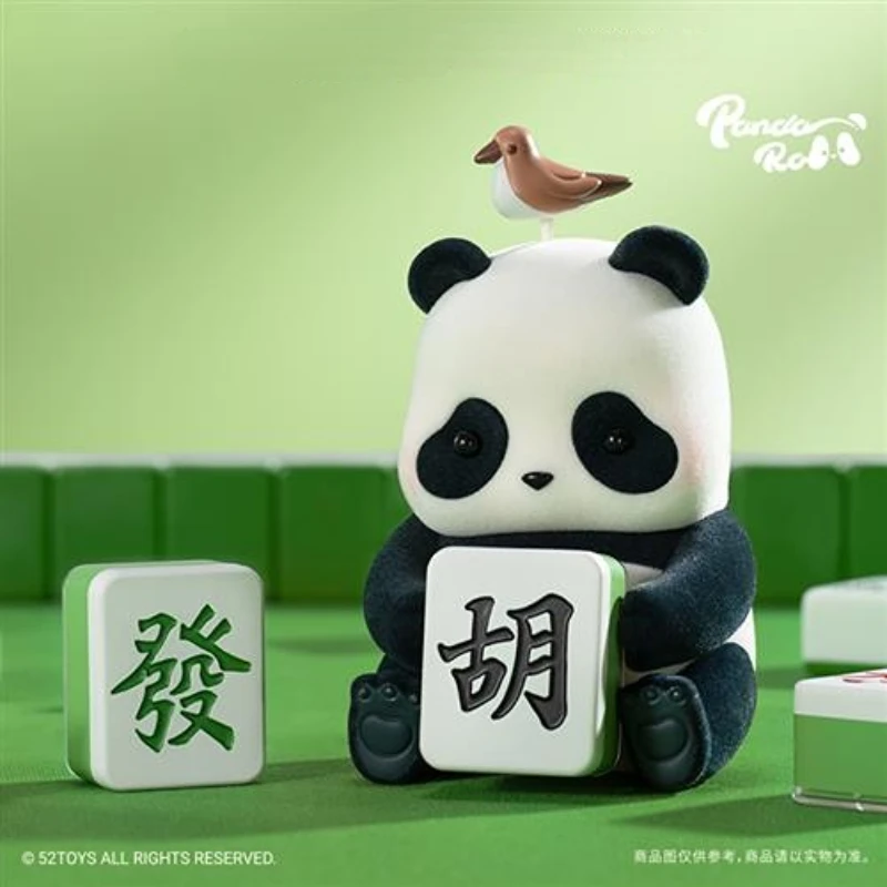 

Panda Roll Mahjong Master Limited Tide Play Toys Anime Figure Doll Kawaii Ornaments Model Girls Birthday Gifts