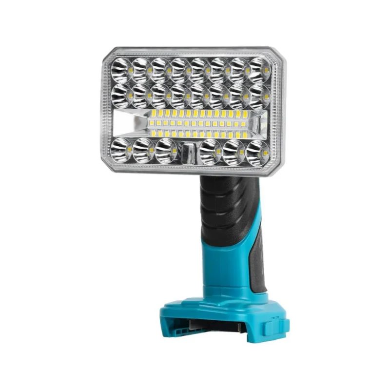 

Беспроводной светодиодный фонарик 2000LM для USB-порта Makita 18 В, 5-дюймовый цинковый сплав для кемпинга, пешего туризма, рабочего места в помещении и на открытом воздухе (без батареи)