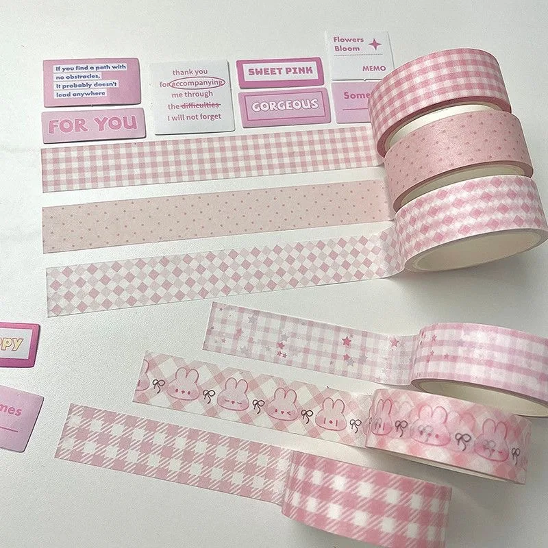 

6pcs/lot Kawaii Decorative Tape Set Cute Cartoon Creative Washi Tape School Stationery