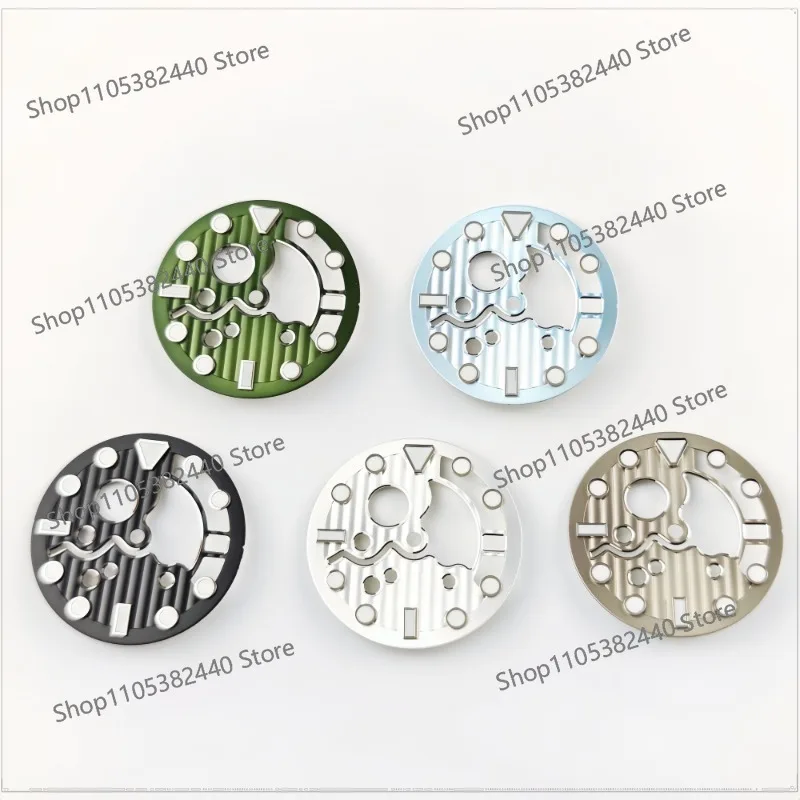 For NH35 Skeleton Automatic Watch Dial, BGW9 Luminous Business Men's Mechanical Watch Surface Replacement