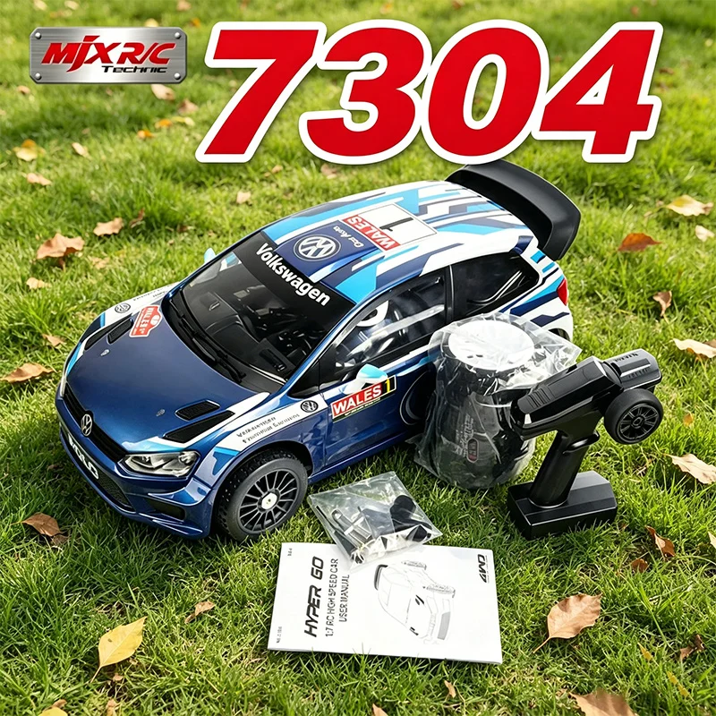 

Радиоуправляемая модель автомобиля MJX 7304 1:7 для дрифта и ралли, высокоскоростная внедорожная машинка с бесщеточным двигателем, готовая к заезду (RTR) 7304