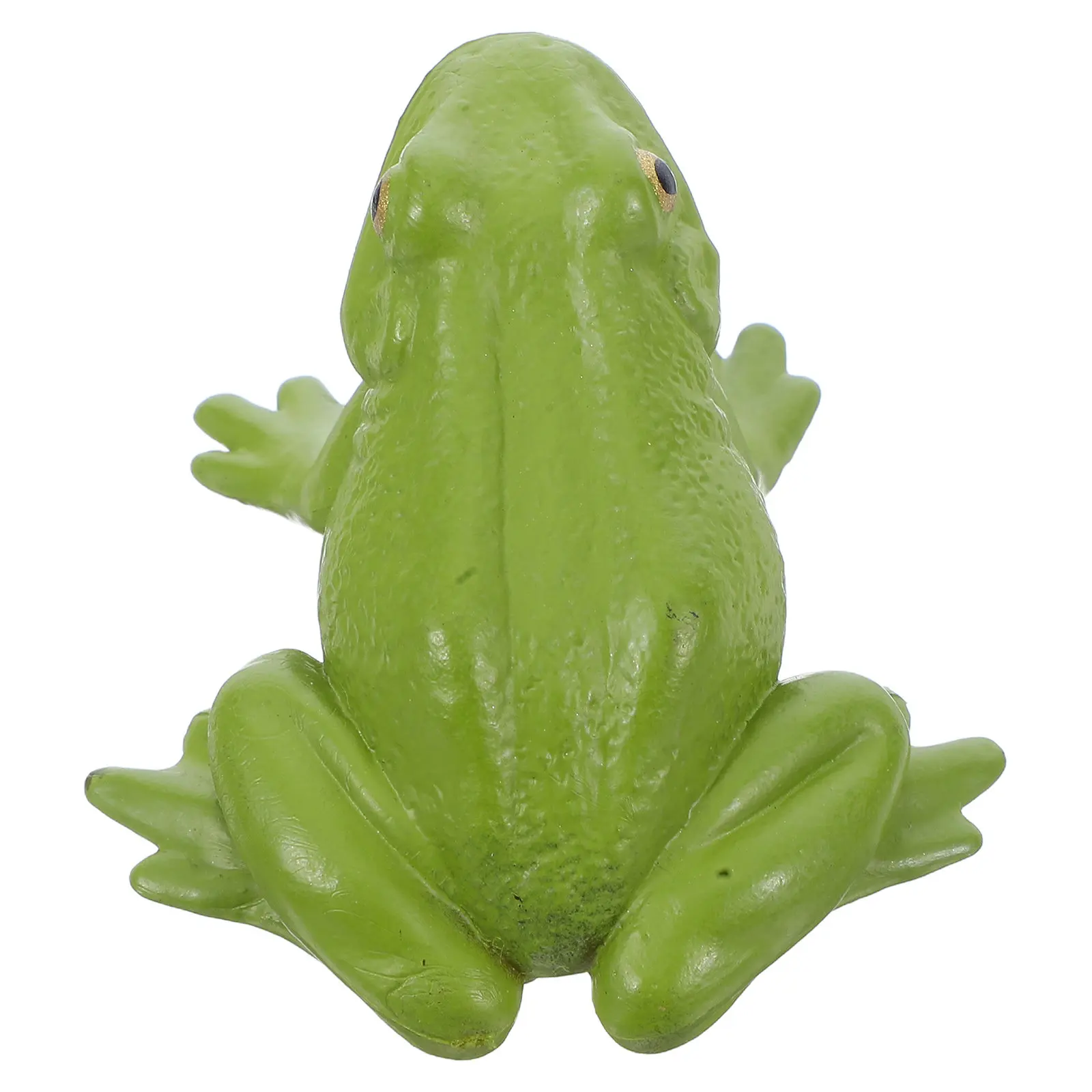 Lifelike Frog Solid PVC Educational Animal Figure for Kids Children's Science Early Learning Classroom Decoration
