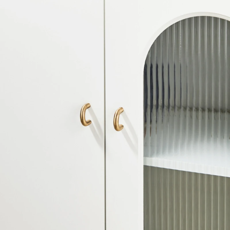 Kleiderschrank, Küchenschrank, Garderobe, Nachttisch, kleiner Schrank, Griff, dekorativer Knopf, Minimalismus, Bronze, Möbelgriffe – Detail 6