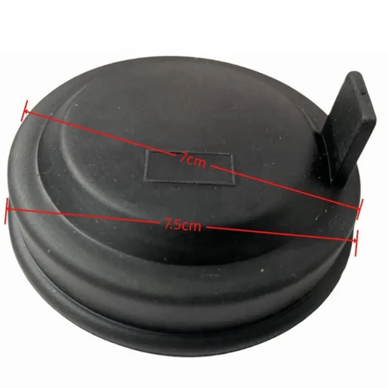 Practical For Toyota Corolla Fo For VW Touareg 2004-2007 Headlight Dust Cover Cap Bulb Black 1Pc 89001960 90103364 For Renault