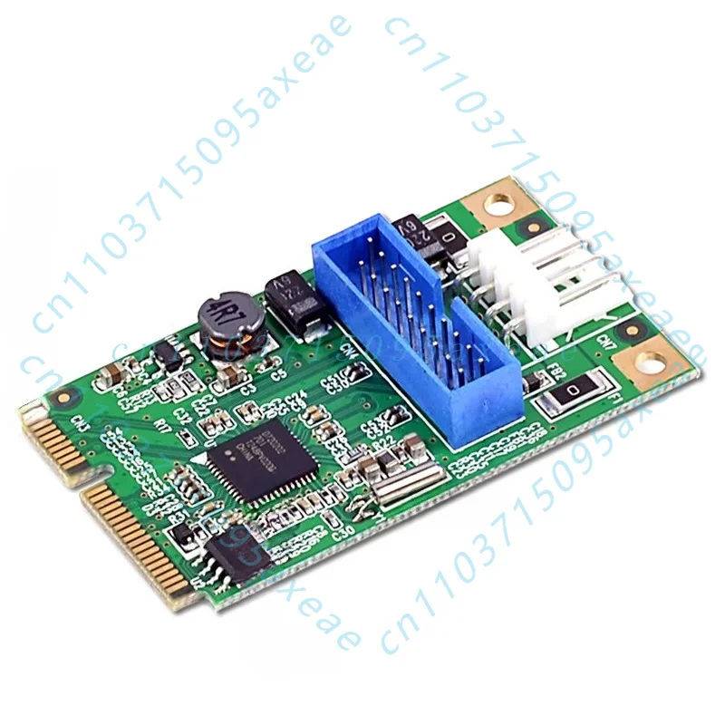 For Syba E3-MPE202-2P Mini PCI-E to 2 Port USB 3.0 Expansion Card for Industrial Embedded PC Half/Fll Bracket