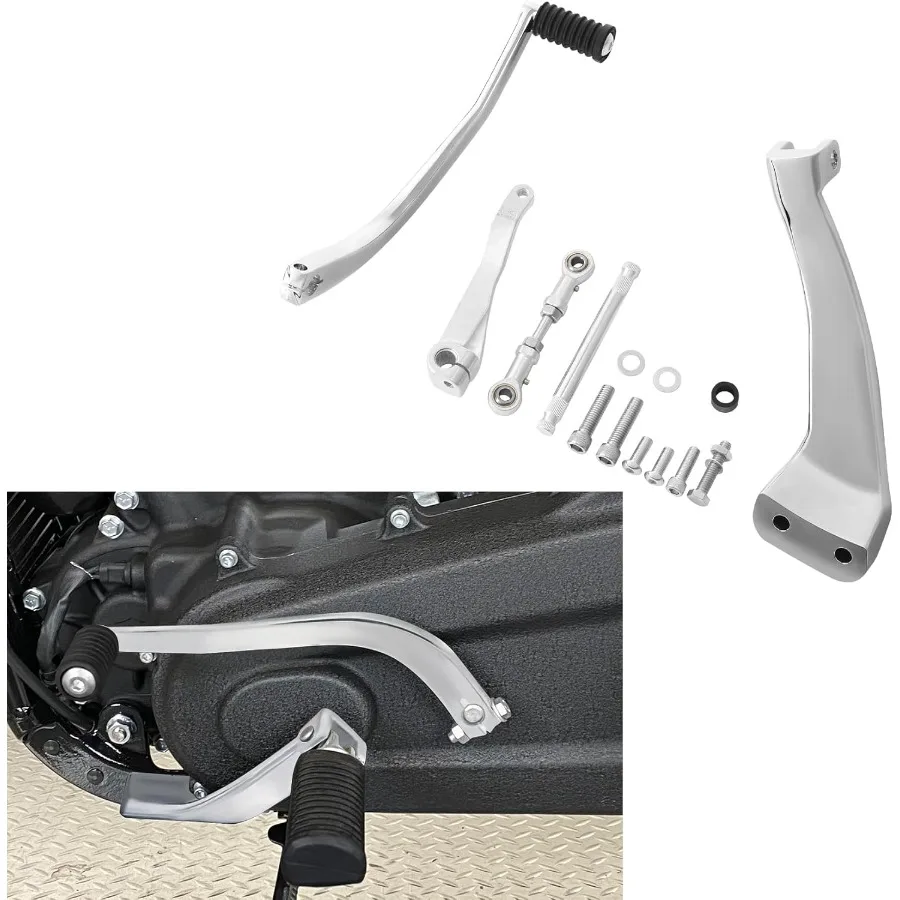 

Chrome Mid Controls Shift Side Set Fit for Harley Fat Bob Sport Glide 20182024 Motorcycle Accessories with Premium Finish and E