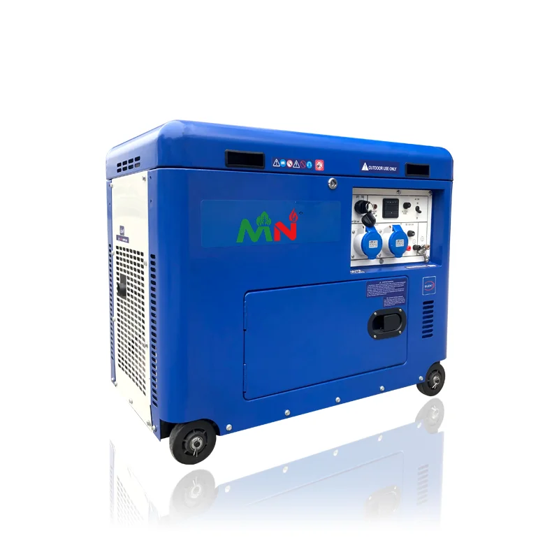 Latest Models   Popular  Design Mobile 4500w  Generator Quiet Generator For House Backup