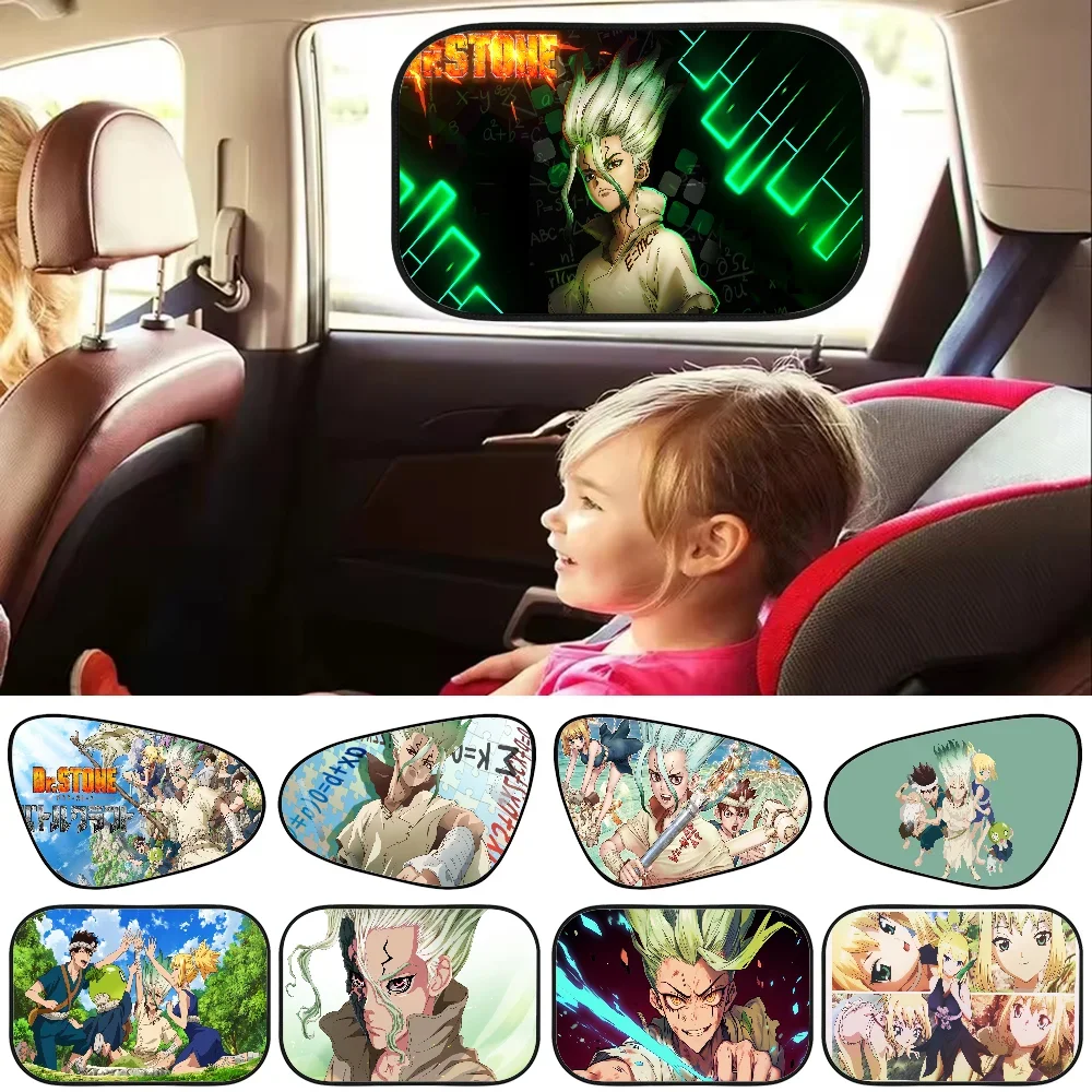 

Dr.STONE Затенение окон автомобиля Защита от солнца Теплоизоляция Солнцезащитный козырек Адсорбционный солнцезащитный козырек Боковой щиток
