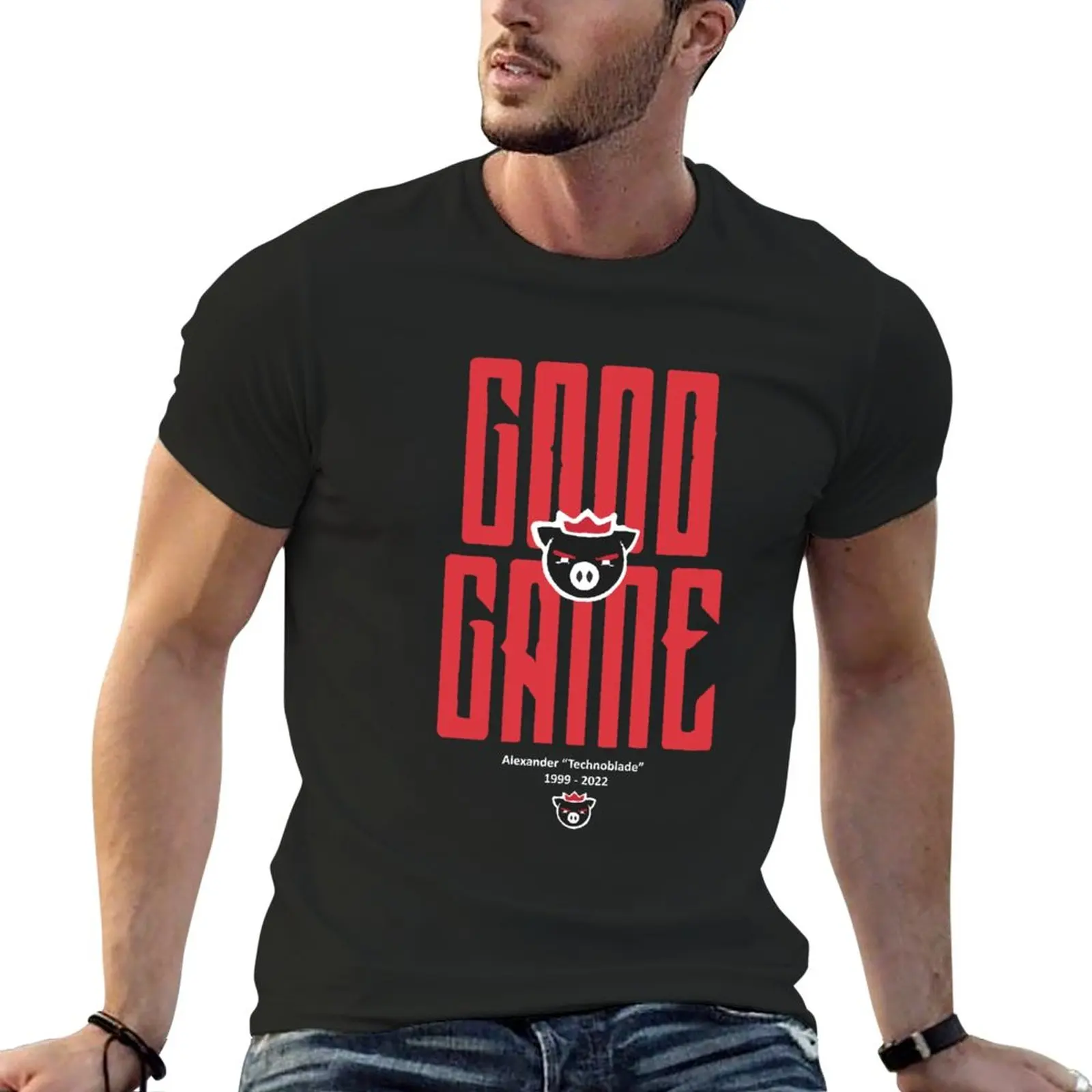 

RIP Technoblade | Good Game T-Shirt oversized t shirt man clothes Blouse funny t shirt t shirts for men graphic