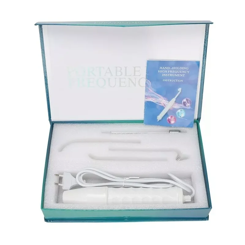 4in1 Handheld High-Frequency Wave Skincare And Beauty Device With Neon Light Electrode Tube For Vibrant Smooth And Elastic Skin - Image 4